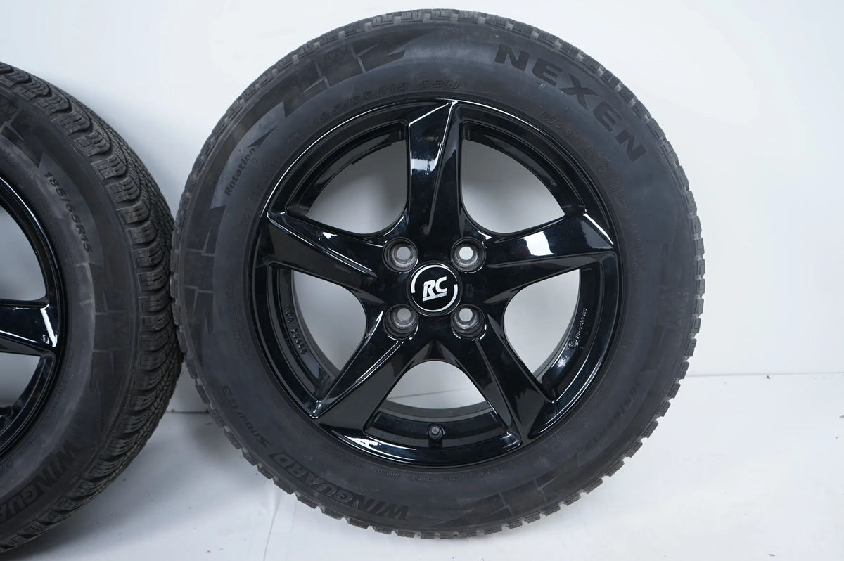 Hyundai i20 Winterräder Winterreifen 185 65 15 Zoll 7mm 4x100 Detailansicht 7