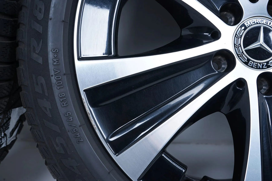 Pneus/jantes hiver 245/45/18 pouces pour Mercedes Classe E W213
