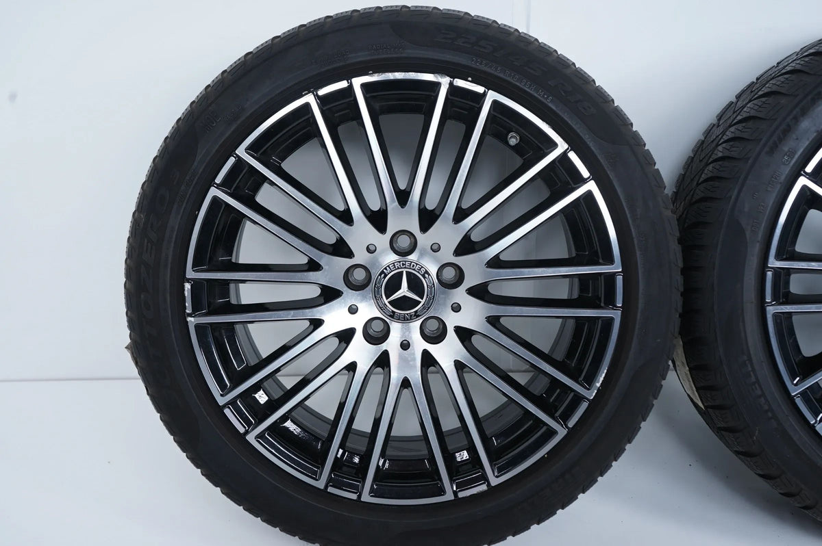 Mercedes C Klasse W206 Winterreifen Winterräder 225 45 18 Zoll Detailansicht 3