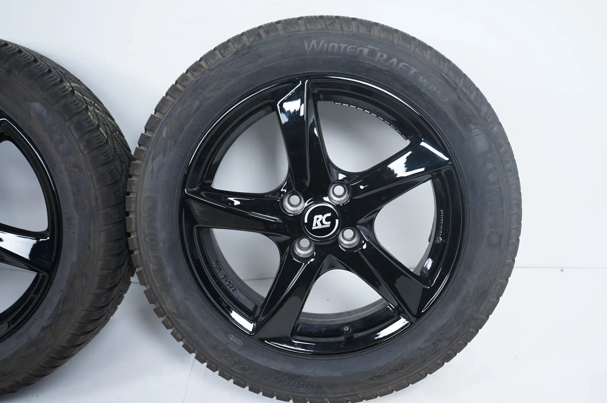 Dacia Nissan Micra Roues d'hiver Pneus d'hiver 195 55 16 pouces 4x100 Detailansicht 6
