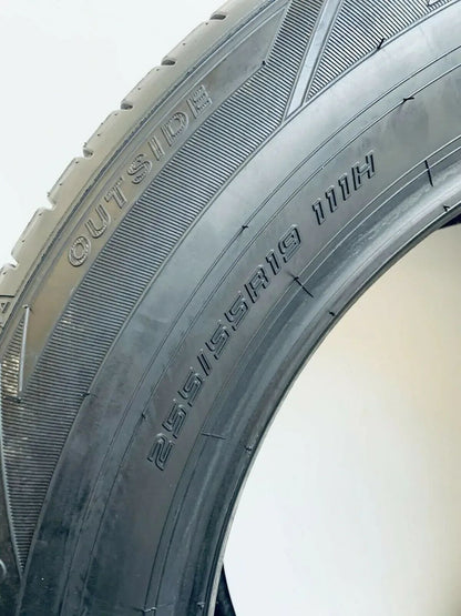 2 X 255 55 R19 111H Falken Azenis FK510A SUV AO Summer Tires 6.5mm 2019