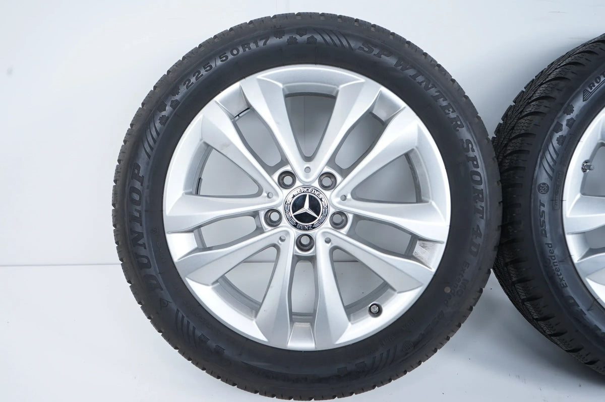 Mercedes C Klasse W205 Winterreifen Winterräder 225 50 17 Zoll Detailansicht 3