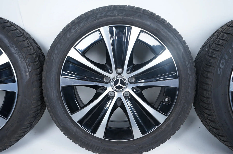 Mercedes E-Class W213 Hybrid Winter Wheels Winter Tires 18 Inch