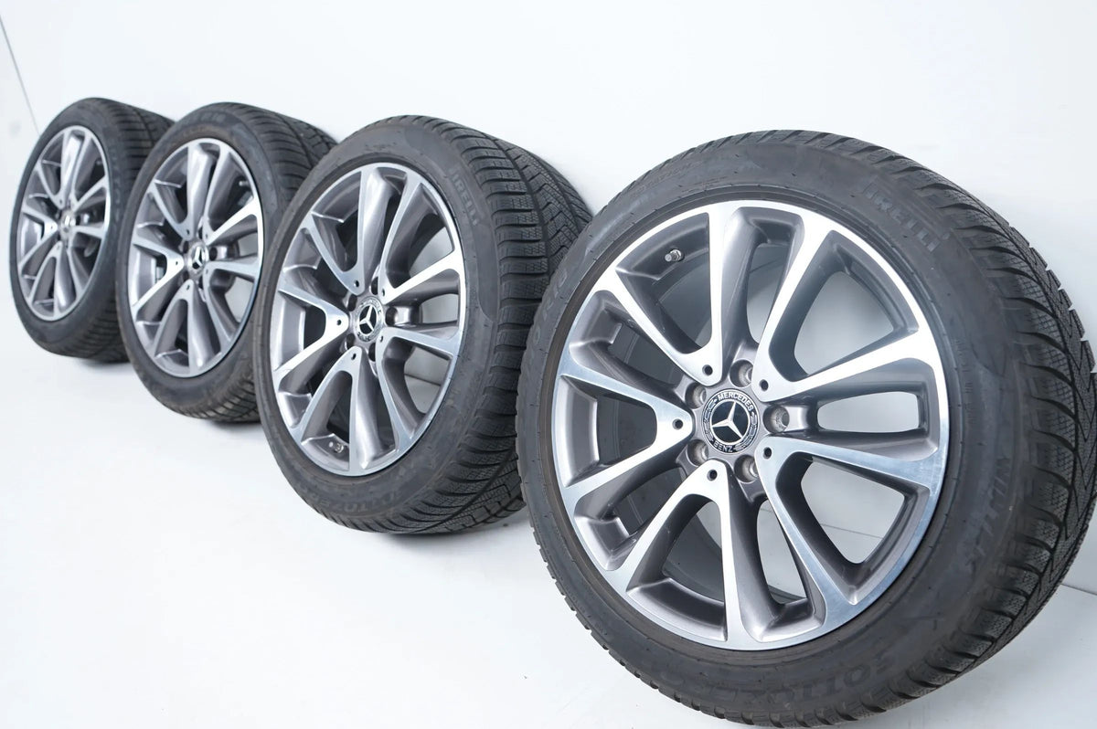 Mercedes E Klasse W213 Winterräder Winterreifen 18 Zoll SportPake Detailansicht 9