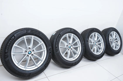 Pneus hiver BMW X3 X4 G01 G02, jantes hiver 225/60/18 pouces