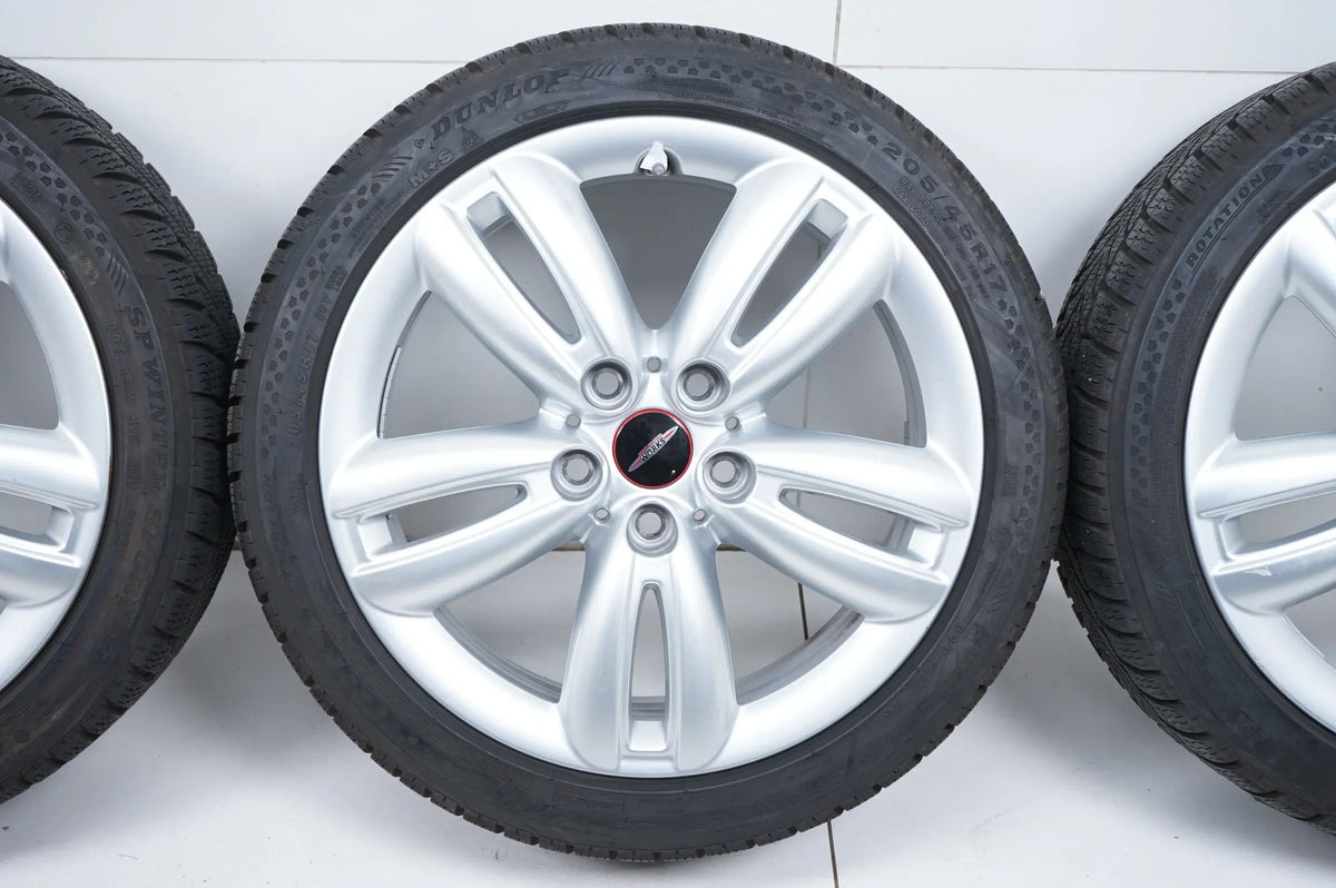 MINI F55 F56 F57 JCW Winter Wheels Winter Tires 205 45 17 inch Detail view 7