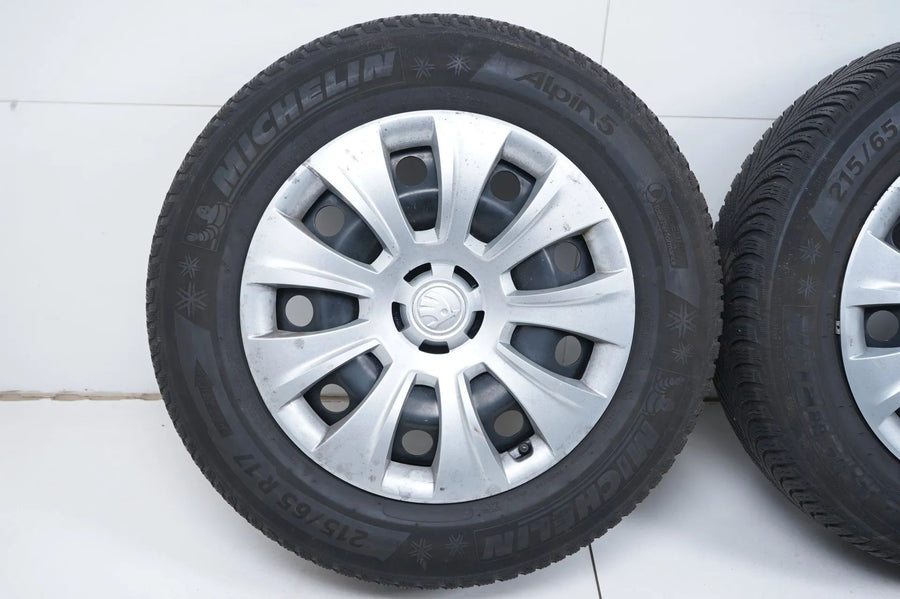 VW Tiguan Skoda Kodiaq Audi Q3 Winter tires Winter wheels 215 65 17 inch
