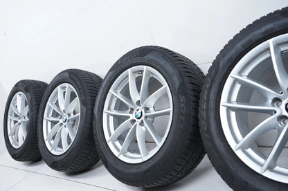 Pneus hiver BMW X3 X4 G01 G02, jantes hiver 225/60/18 pouces