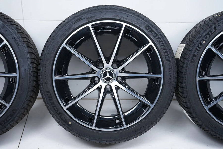 Mercedes CLA35 C118 winter wheels, winter tires 235 40 18 inch