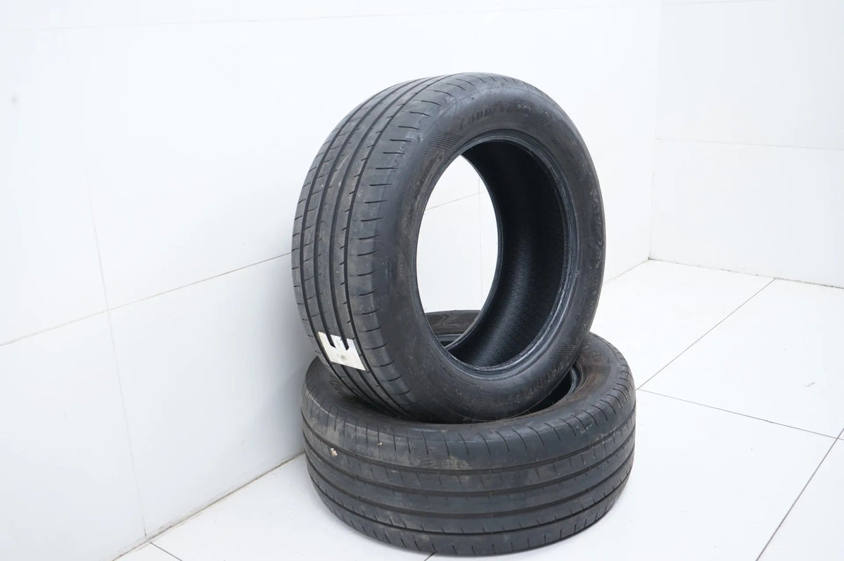 2 pneus été Goodyear 255/55/18 pouces DOT21, profondeur de sculpture d'environ 4 mm. Vue détaillée 3