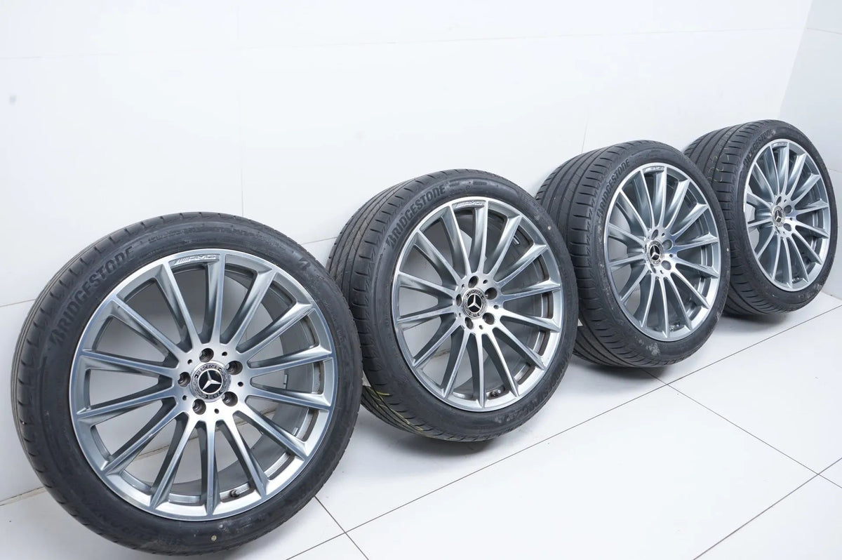 Mercedes S-Klasse W223 V223 TOP 20 Zoll AMG Alufelgen Sommerräder Sommerreifen Detailansicht 2