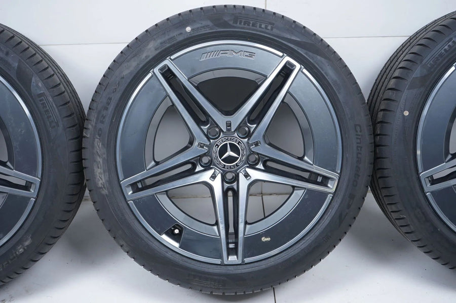 Mercedes C Class W206 summer tires, summer wheels AMG 18 inch