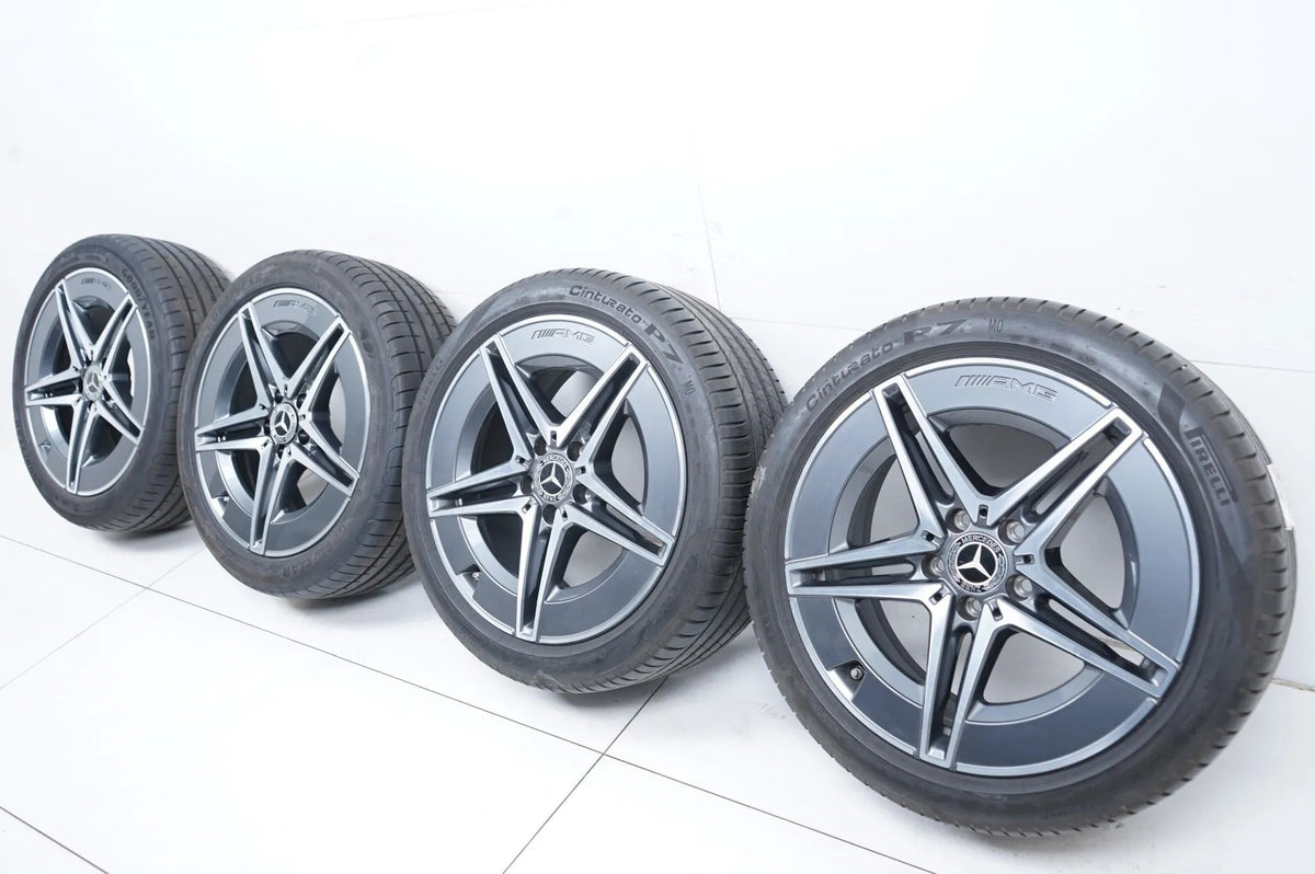 Mercedes C Class W206 summer tires, summer wheels AMG 18 inch Detailansicht 8