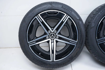 New Mercedes EQS V297 W297 summer wheels, summer tires, 20 inch