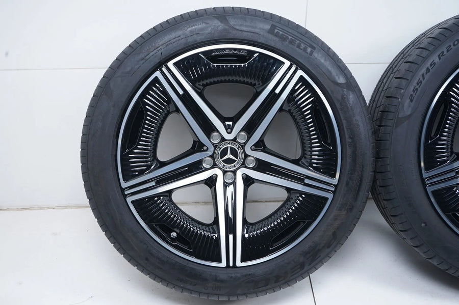 New Mercedes EQS V297 W297 summer wheels, summer tires, 20 inch