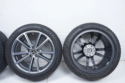 Roues d'hiver pour Mercedes Classe CLS W257, pneus d'hiver 245/45/18 pouces