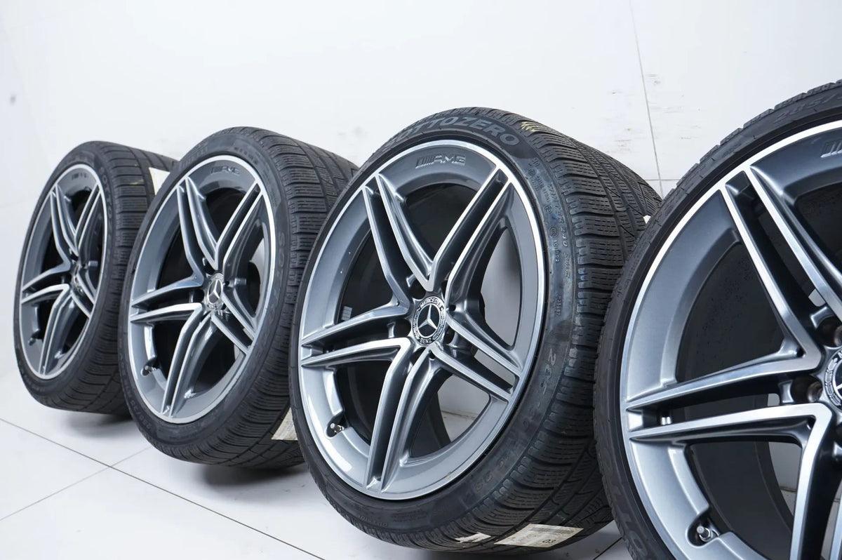 Mercedes C63 Coupe AMG W205 Winter Tires Winter Wheels 19 Inch Detailansicht 9