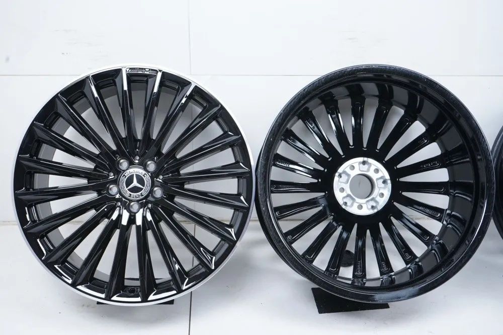 4 x Mercedes EQE V295 W295 AMG Alufelgen 21 Zoll A2954012500 A2954012600 Detailansicht 15