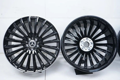 4 x Mercedes EQE V295 W295 AMG Alufelgen 21 Zoll A2954012500 A2954012600