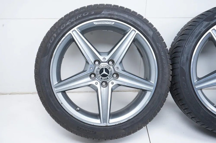 Mercedes C Klasse W205 AMG Winterreifen Winterräder 18 Zoll