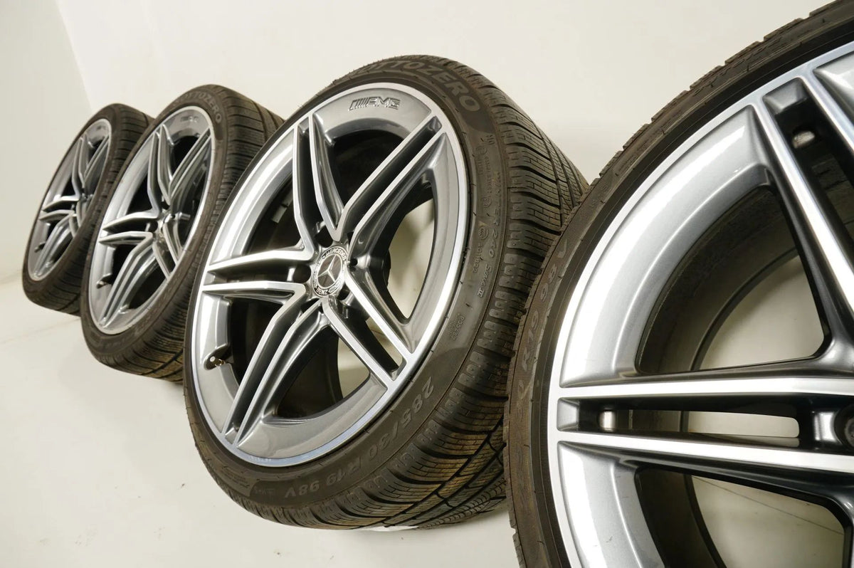 Mercedes C63 Coupe AMG W205 Winter Tires Winter Wheels 19 Inch Detailansicht 12