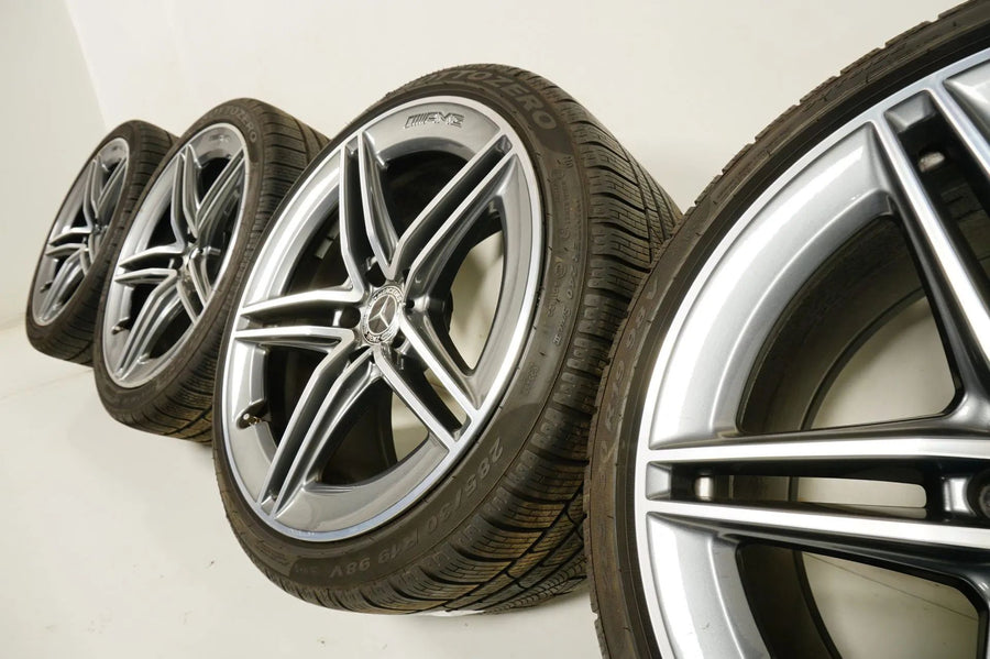 Mercedes C63 Coupe AMG W205 Winter Tires Winter Wheels 19 Inch