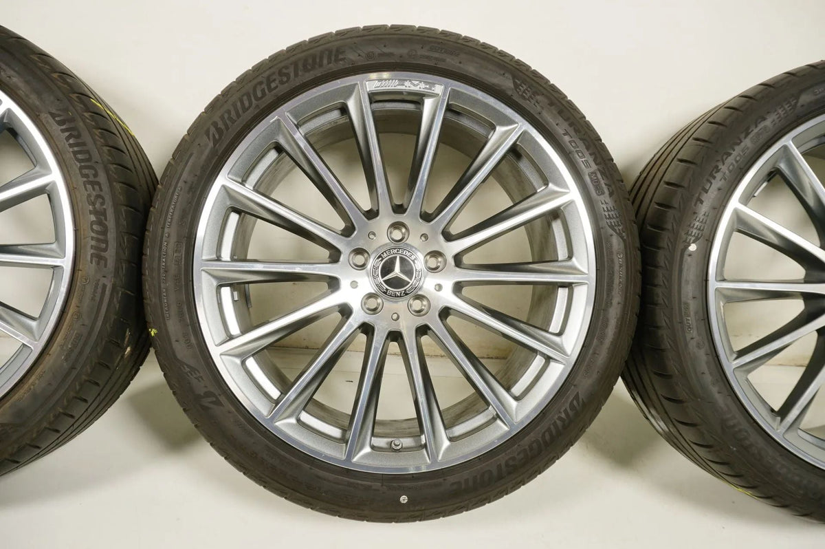 Original Mercedes S-Klasse W223 20Zoll AMG Alufelgen Winterräder mit neuen Winterreifen