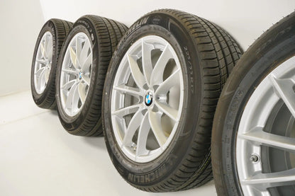 Jantes alliage d'origine BMW Série 5 G30 G31 Pneus été Roues complètes été 225 55 R17 6mm