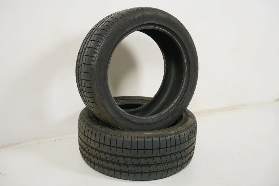 2 x summer tires 255 45 19 inch Goodyear DOT18 approx. 7.5mm tread depth