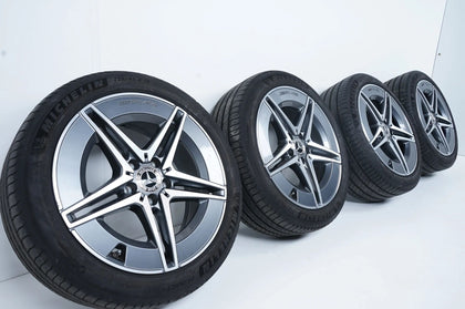 Mercedes C Class W206 summer tires, summer wheels AMG 18 inch