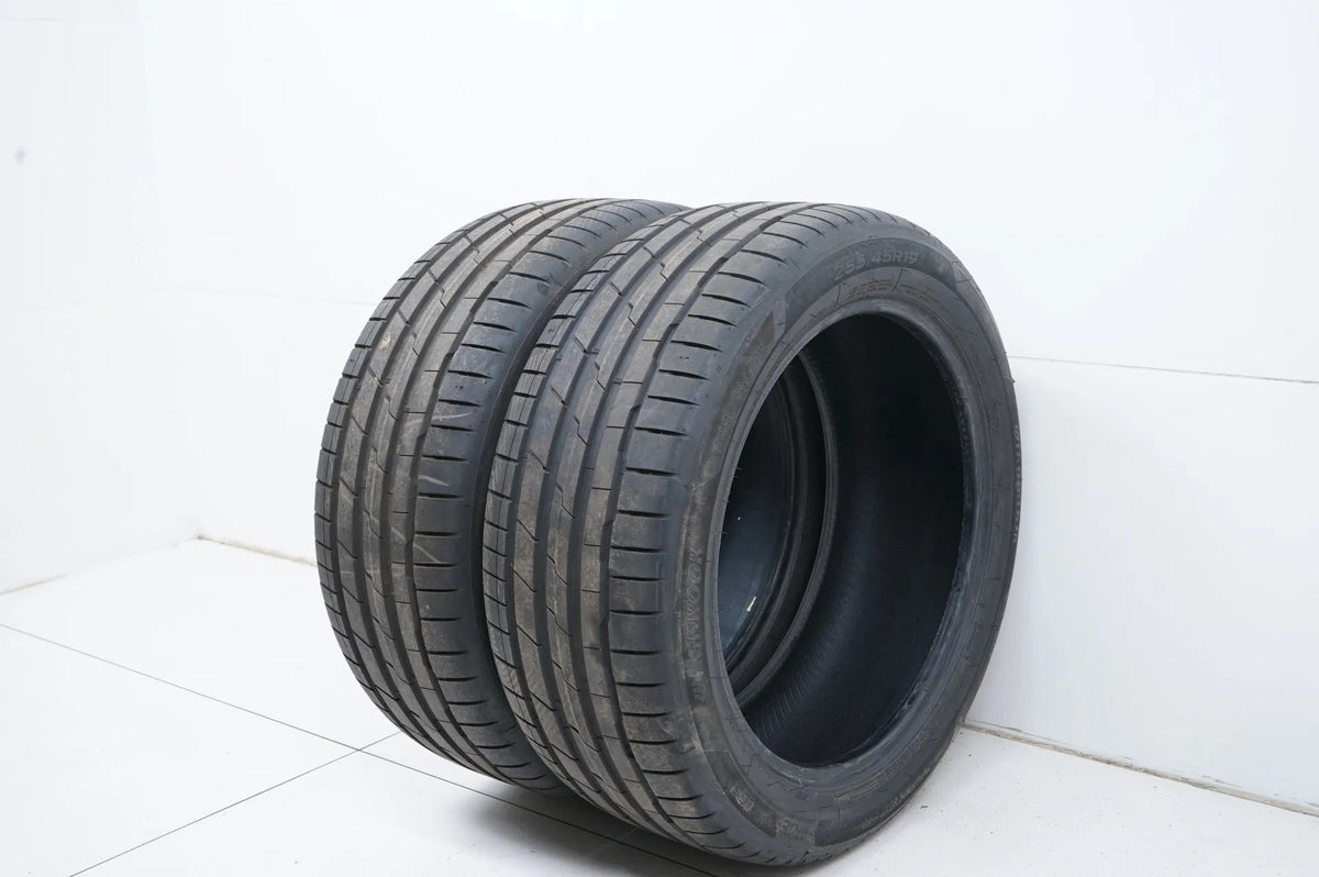 2 x Hankook summer tires 255 45 19 inch DOT21 approx. 7 mm tread depth Detailansicht 3
