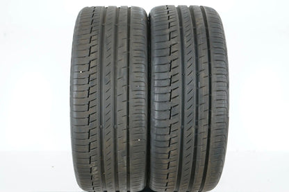 2x Continental summer tires 245 40 20 inch DOT22 approx. 6mm tread depth