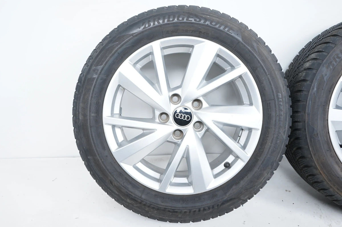 Wie Neu Audi Q2 81A Winterräder Winterreifen 215 55 17 Zoll 8mm 81A601025C Visualizzazione dettagliata 3