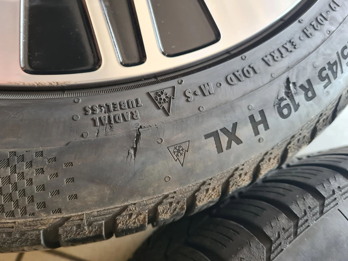 Original Mercedes E-Klasse W214 S214 19 Zoll Alufelgen A2144013200 Winterreifen Vue détaillée 12
