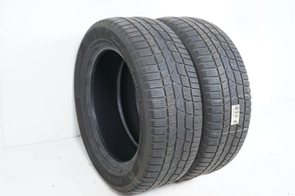 2x Winterreifen Continental 225 55 17 Zoll DOT23/22 ca.4mm