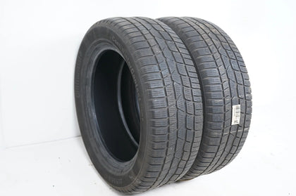 2x Winterreifen Continental 225 55 17 Zoll DOT23/22 ca.4mm