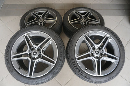 Mercedes C-Klasse C43 AMG W205 S205 18" Alufelgen Winterräder Winterreifen 6mm