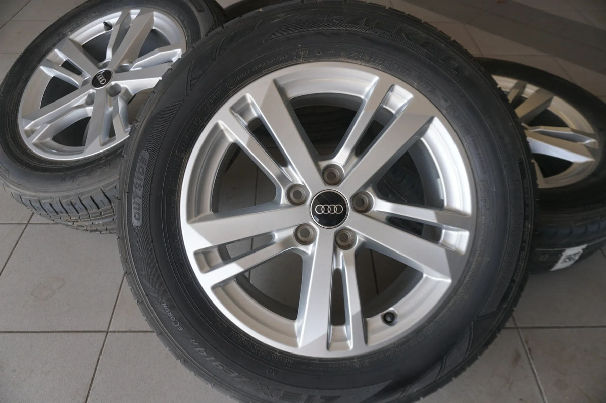 Original Audi Q3 F3 Alufelgen Sommerräder Sommerreifen 215 65 R17 99V 2018 8mm