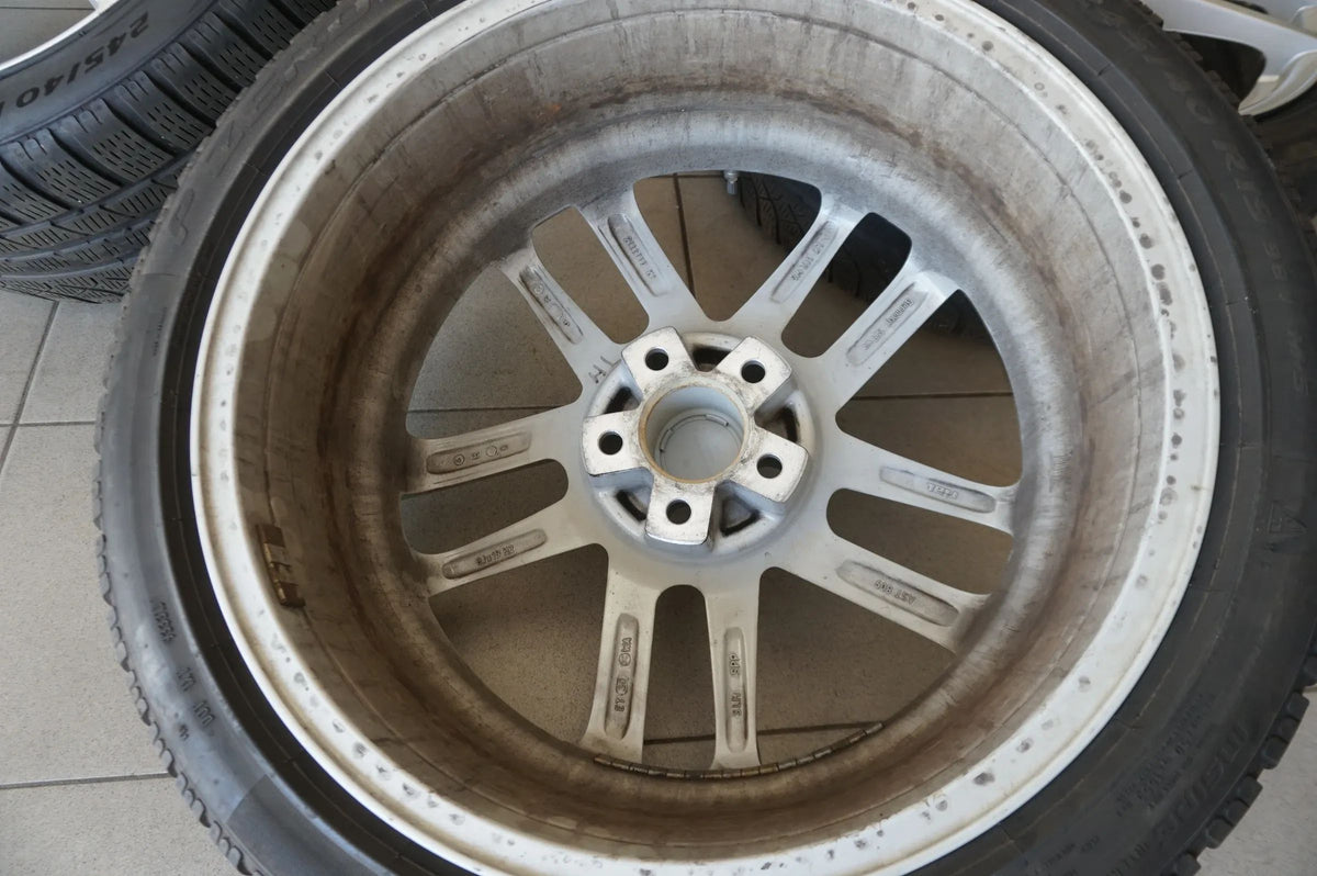 BMW 5er G30 G31 19 Zoll Alufelgen Felgen Winterräder Winterreifen 245 40 R19 4mm Detail view 6