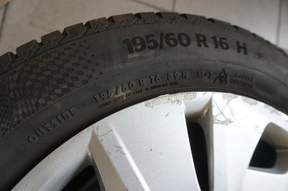 Original BMW 1er F40 2er Stahlfelgen Winterräder Winterreifen 195 60 R16 8mm RDK
