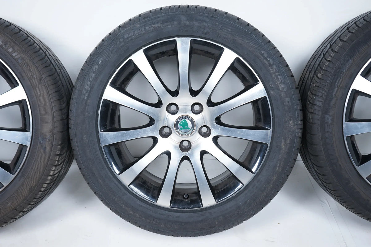 Skoda Yeti Sommerräder Sommerreifen 225 50 17 Zoll 5L0601025D Detailansicht 6
