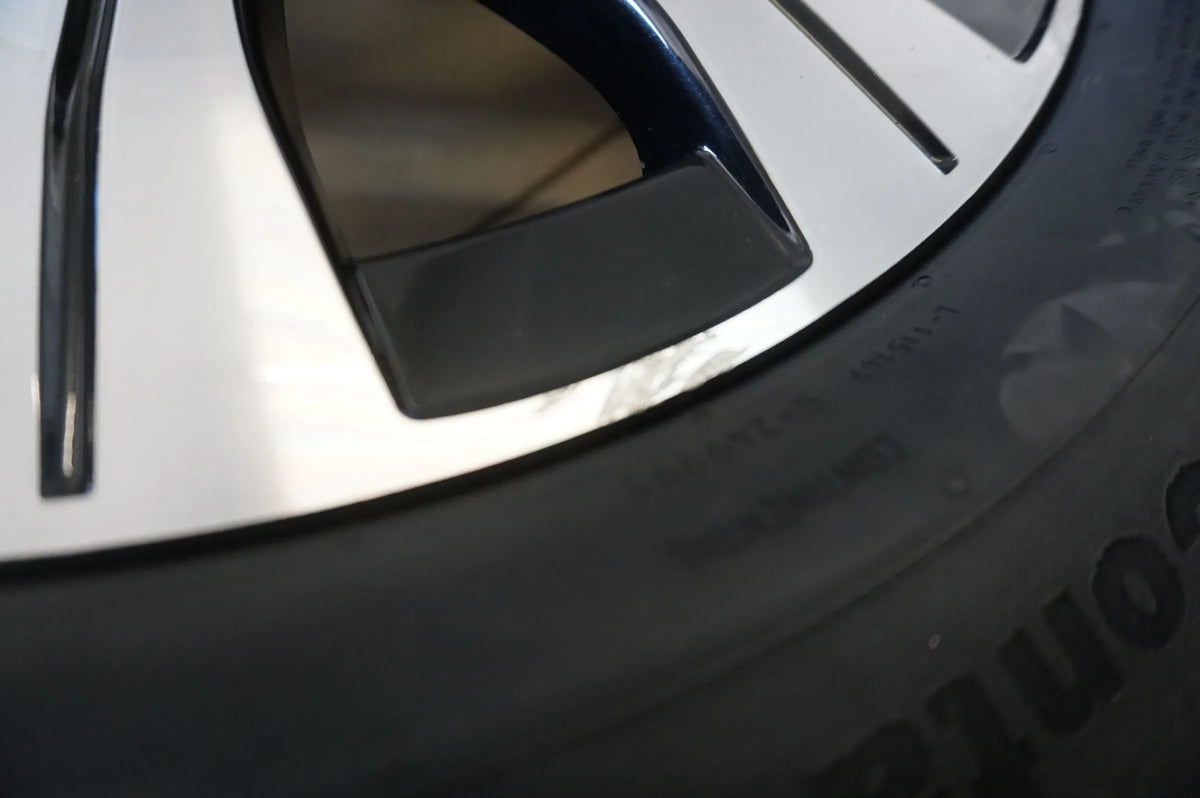 Original Mercedes EQA EQB X243 H243 18 Zoll Alufelgen Winterreifen 215 60 R18 Vue détaillée 13