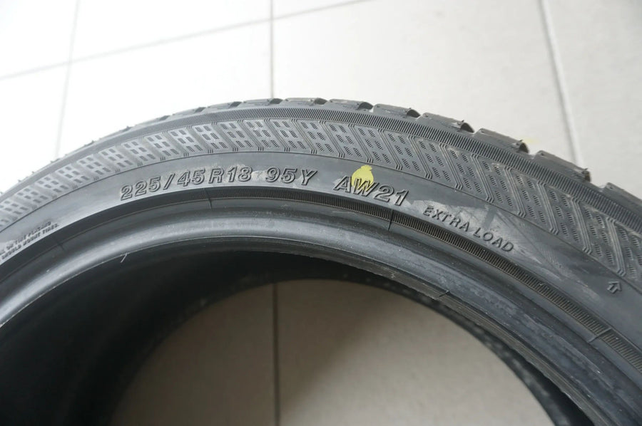 1 X 225 45 R18 95Y Allwetterreifen Yokohama BluEarth 4S AW21 Allseason 2023 7mm