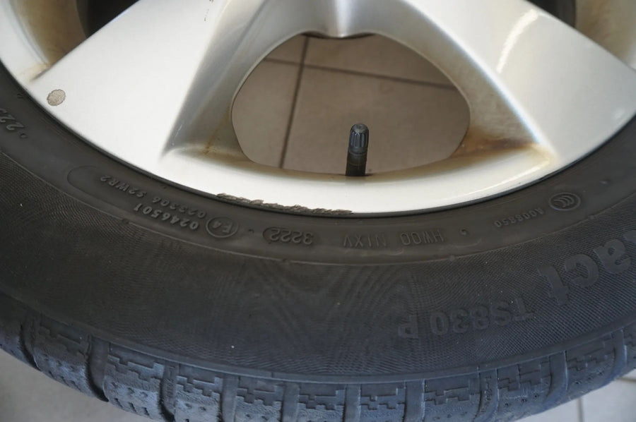 Cerchi in lega originali Mercedes Classe V Vito W447 da 17 pollici con ruote invernali e pneumatici invernali