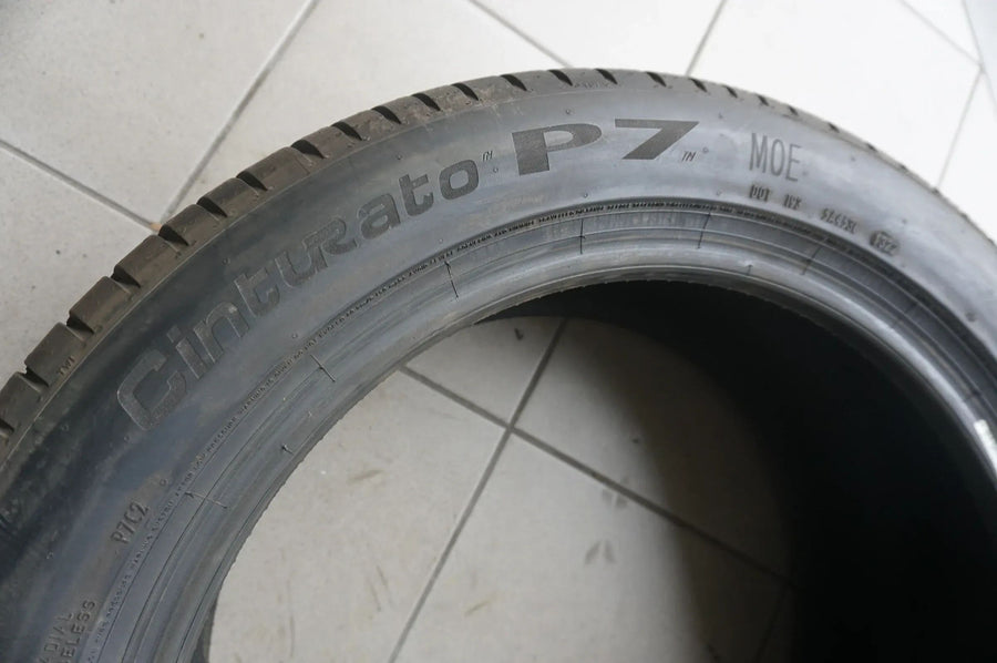 2 X 255 45 R19 104Y Pneus été Pirelli Cinturato P7 MOE RFT RunFlat 6,5mm 2020
