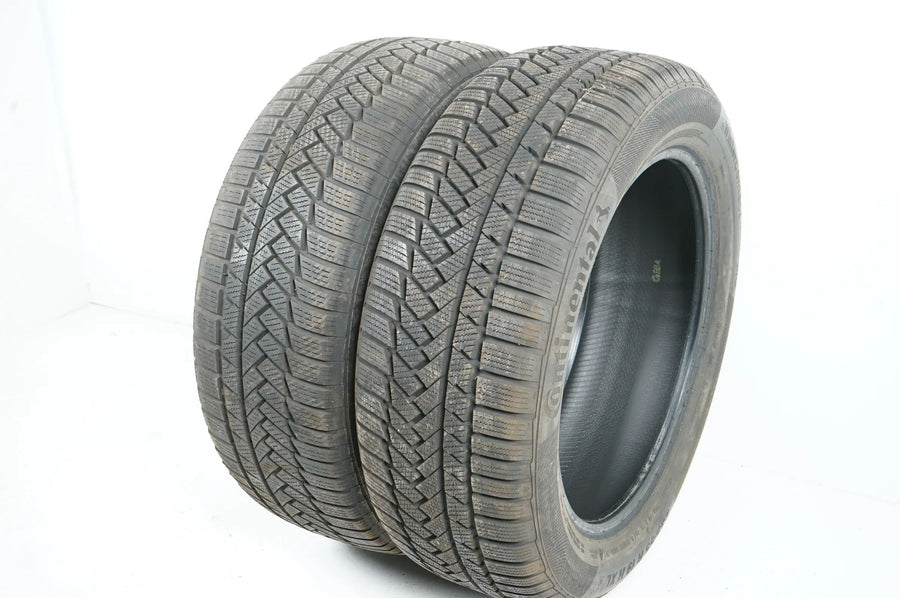 2x Pneus hiver Continental 235 55 R19 DOT22/21 env. 6-7mm MO