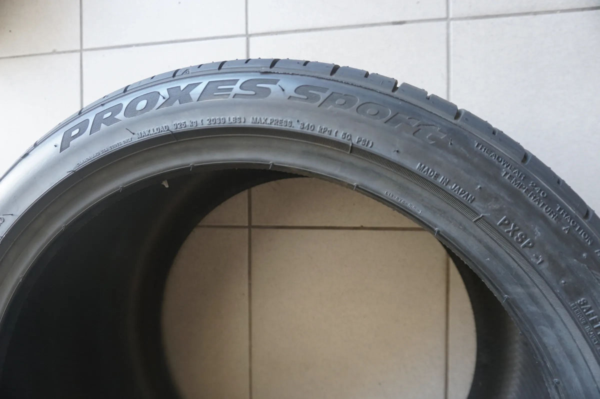 1 X 325 30 ZR19 R19 105Y Sommerreifen Toyo Proxes Sport 2023 7mm Detailansicht 4