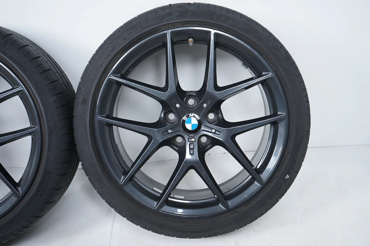 Bmw 1er 2er F40 F44 Sommerräder Sommerreifen Alufelgen 18 Zoll 554M 8092353 Detailansicht 8