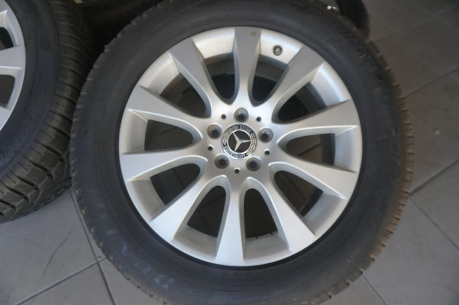 Original Mercedes ML GLE W166 Alufelgen Winterräder Winterreifen 255 55 R18 6mm
