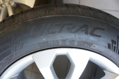 Original Audi Q5 8R Alufelgen Sommerräder TOP Sommerreifen 235 60 R18 6mm
